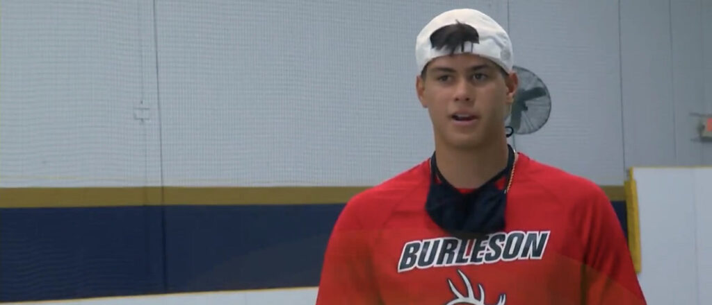 Former University of Florida Gators Quarterback Jalen Kitna. (Screenshot/Public/Twitter/Sports Stars of Tomorrow)