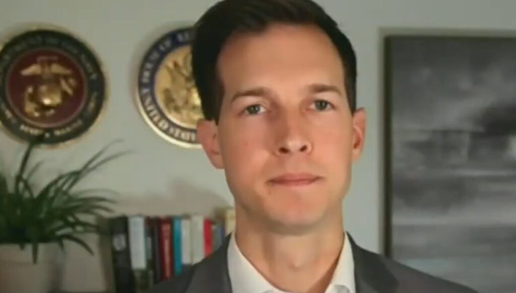 Pence Ukraine Rep. Jake Auchincloss (D-MA) said Mike Pence has zero credibility on Ukraine, and wrecked the former VP's criticism of President Biden.