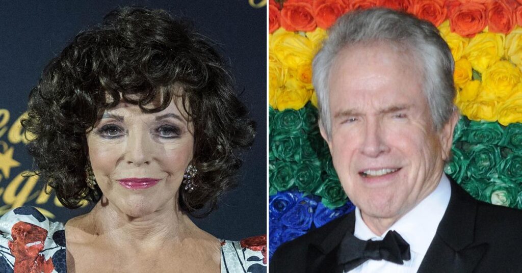 Joan Collins, 90, Says Warren Beatty, 86, is a 'Total Bore' in Bed: Source