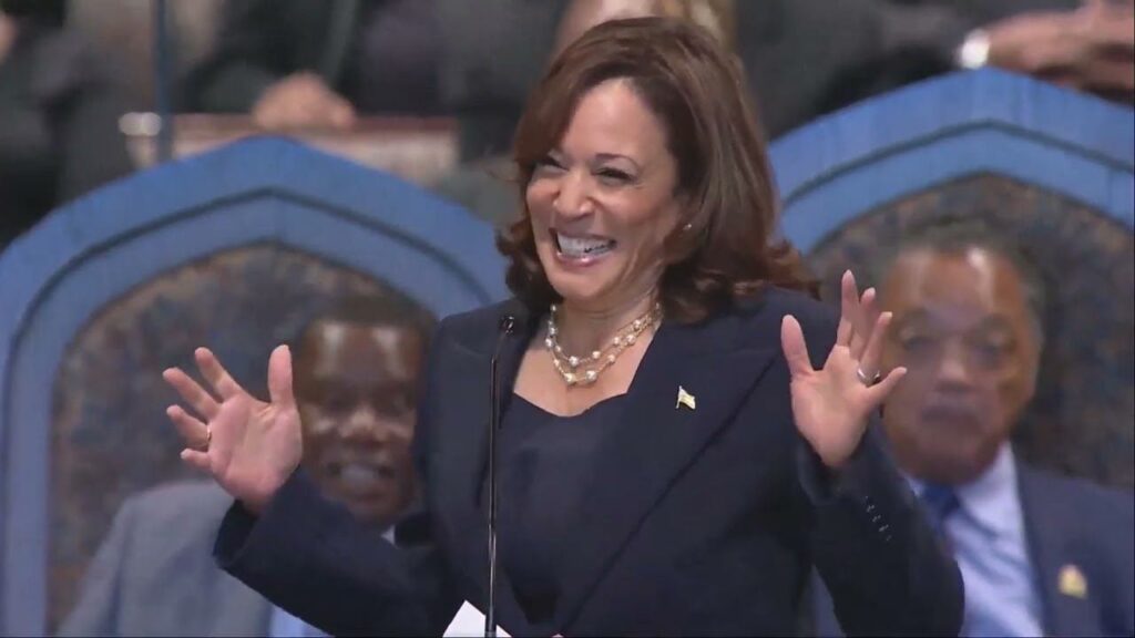 Kamala Harris Tells Word Salad About Having a 'Jesse Jackson For President' Bumper Sticker on Her Car (VIDEO) | The Gateway Pundit | by Cristina Laila