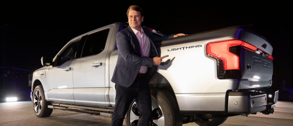 Ford Motor Company Reveals First All-Electric Pickup Truck