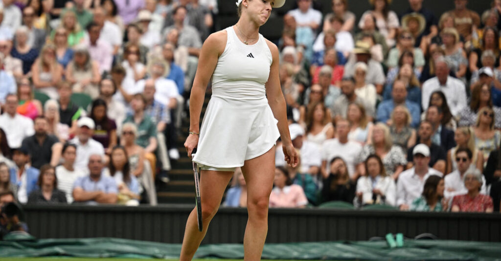 Marketa Vondrousova Ends Elina Svitolina’s Wimbledon Run