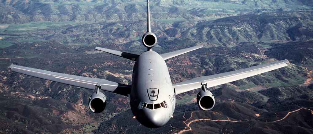 A 79th Air Refueling Squadron KC-10A Extender aircraft
