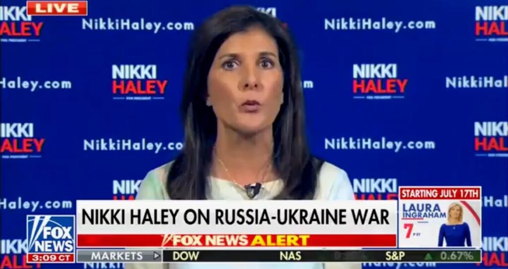 Nikki Haley: "It Changes Nothing For Us to Have Ukraine be Able to Become a Part of NATO" (VIDEO) | The Gateway Pundit | by Cristina Laila