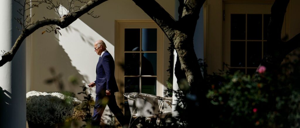 President Biden Departs The White House For New York