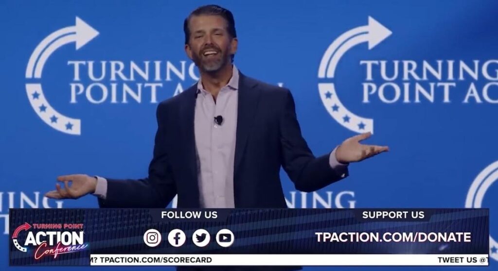 WATCH: Don Jr.'s Impression of Joy Reid Reacting to the Supreme Court Overturning Affirmative Action is Everything | The Gateway Pundit | by Cristina Laila