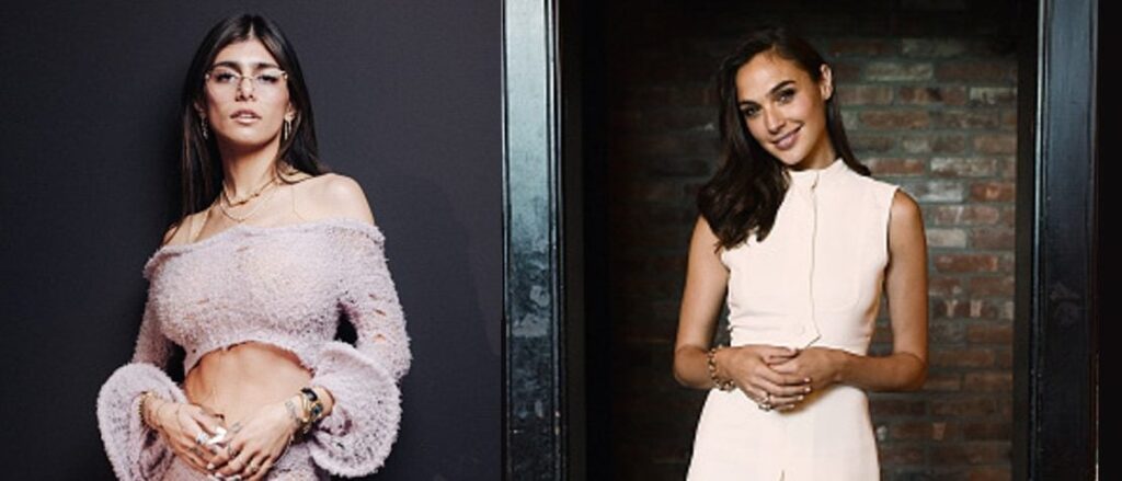 Mia Khalifa and Gal Gadot