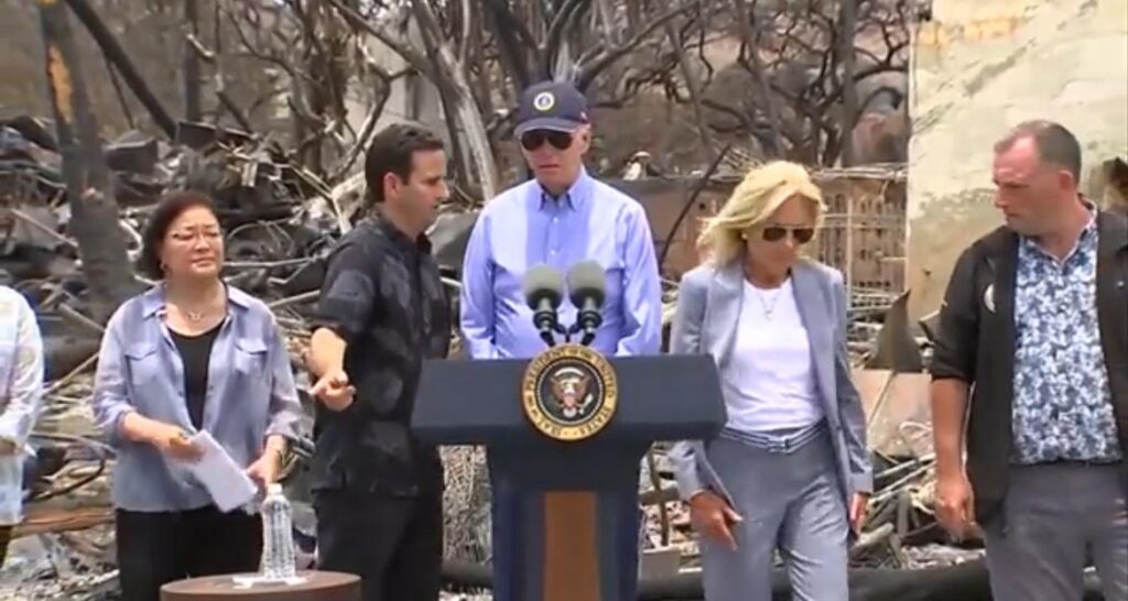Activists and Members of Congress Are Exploiting the Hawaii Fire, Urging Biden to Declare a 'National Emergency Over Climate Change' | The Gateway Pundit