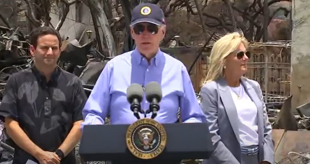 Biden Administration Claims Record with 63 Minute Approval Of Hawaii Disaster Declaration