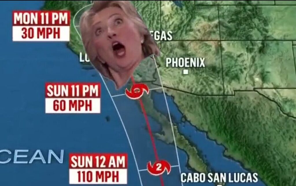 DEVELOPING: Hurricane Hilary Downgraded to Category 2 Storm as Southern California Braces for Impact | The Gateway Pundit