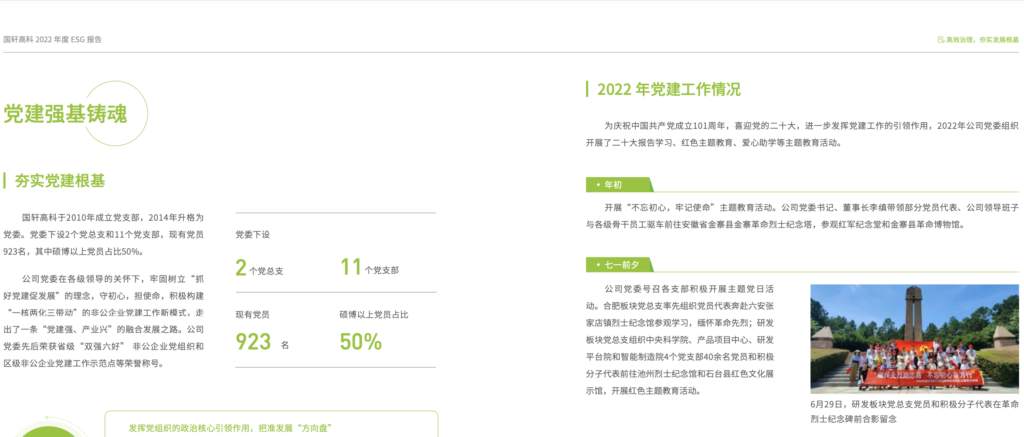 11/15/2022 - Li Zhen led a CCP party meeting at Hefei Gotion. [Photo from Hefei Gotion