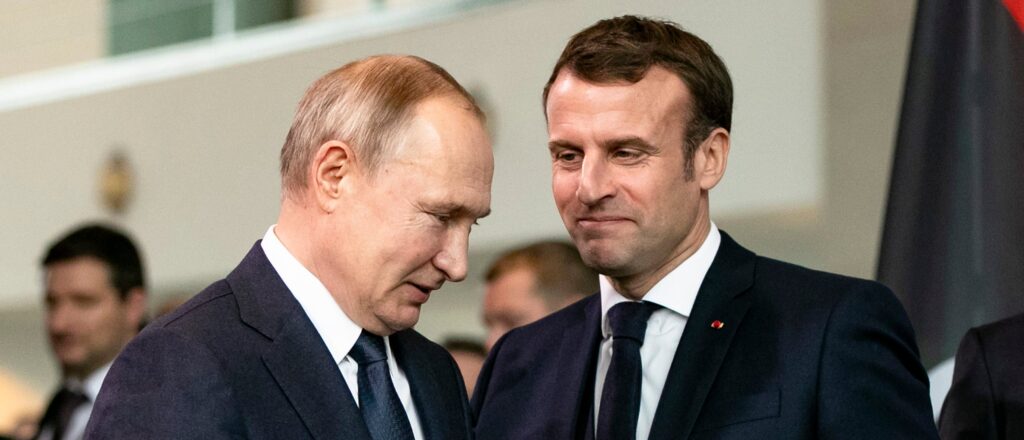 FACT CHECK: Video Of Vladimir Putin Snubbing Emmanuel Macron Is Edited