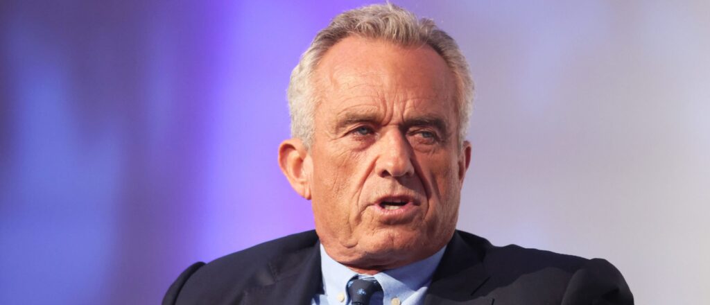 Democratic Presidential Candidate Robert F. Kennedy Jr. Delivers Address To Jewish Community In New York