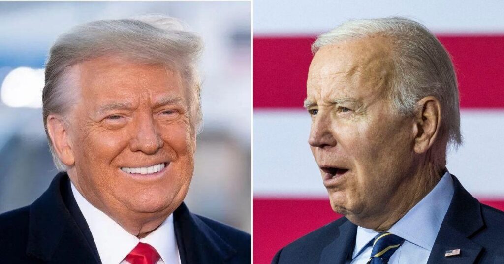 Trump Mocks Biden's 'Skinny Legs' During Tucker Carlson Interview