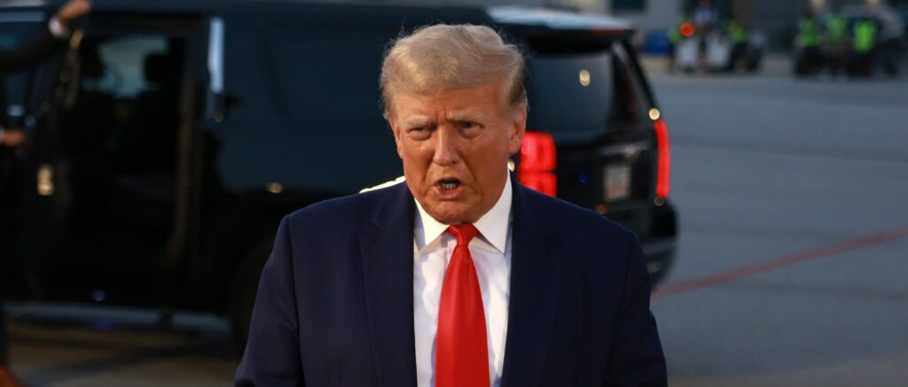 Former President Donald Trump Surrenders To Fulton County Jail In Election Case