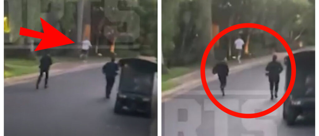 Jimmy Graham was experiencing a "medical episode" and likely suffered a seizure when he was recorded on video running away from security at a California resort. [TMZ/Screenshot/Public]