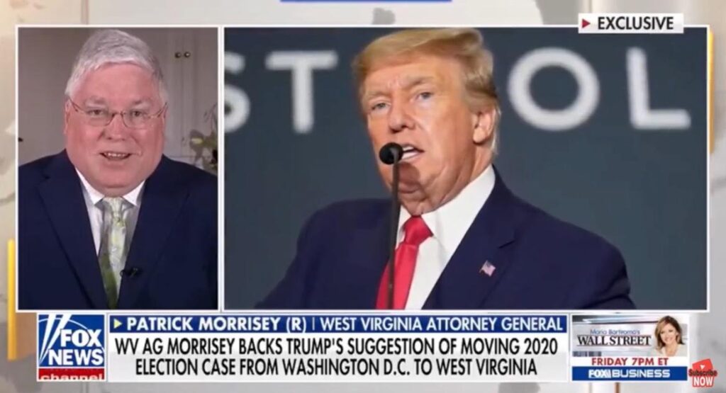 West Virginia Attorney General Calls for J6 Case Against Trump to Be Moved From DC to West Virginia (VIDEO) | The Gateway Pundit