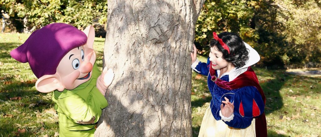 Snow White Spotted In Central Park