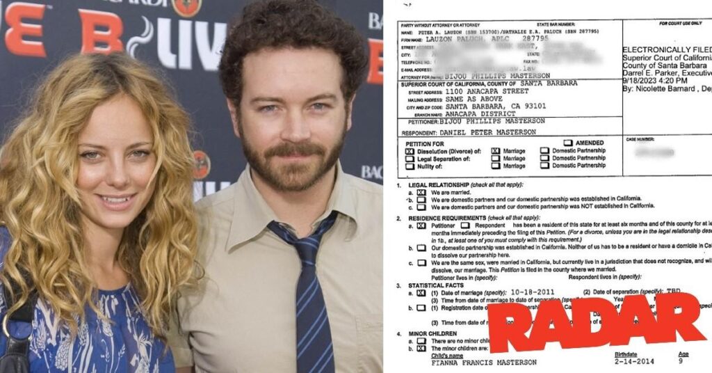 Danny Masterson's Estranged Wife Bijou Phillips Demanding Primary Custody