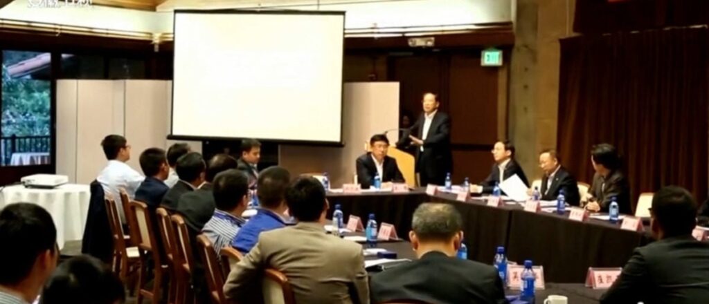 6/72017 - Anhui CCP delegation founded an Overseas Talent Work Station within Gotion Inc.