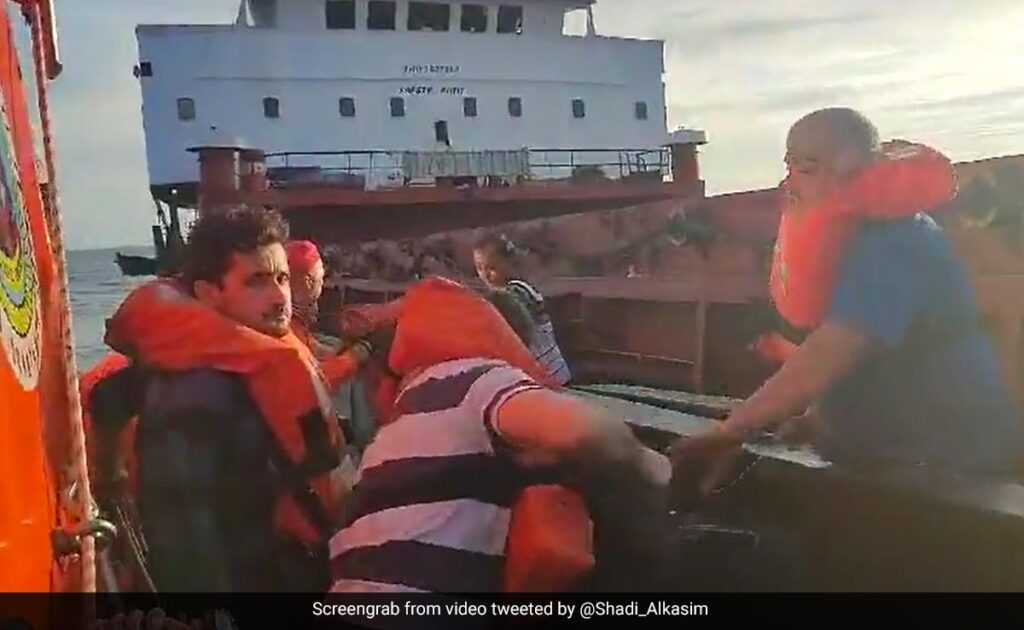 Explosion Rocks Cargo Ship Near Romania