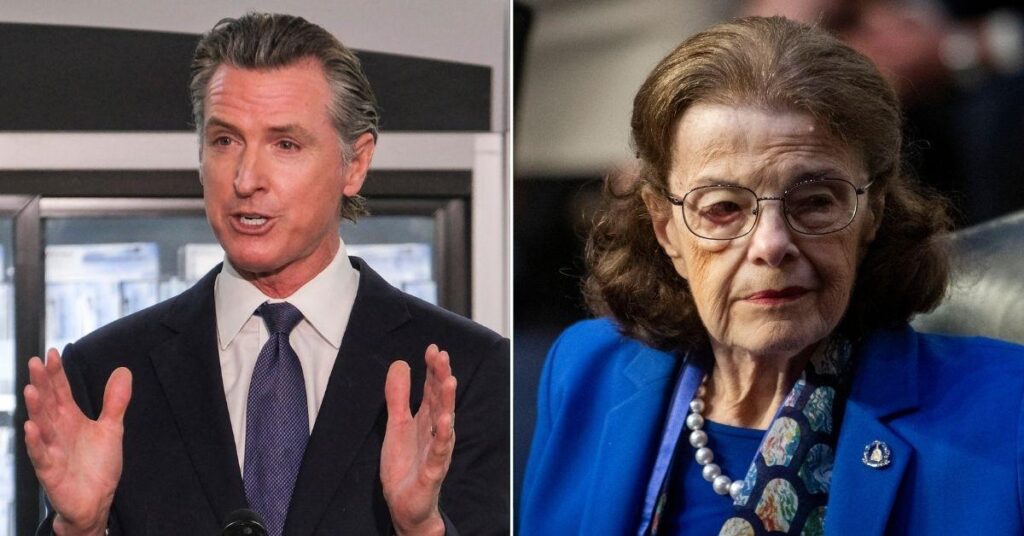 Gavin Newsom Pressured to Appoint Dianne Feinstein's Replacement