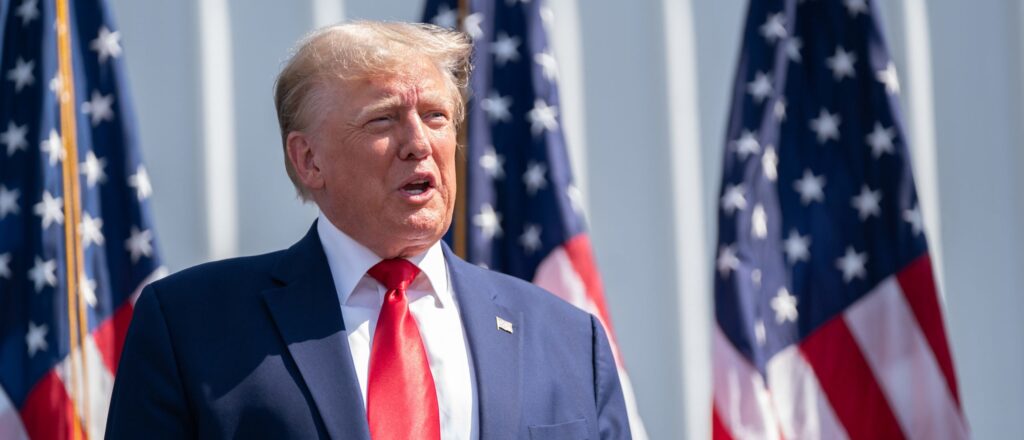 Donald Trump Speaks In South Carolina As He Campaigns For President