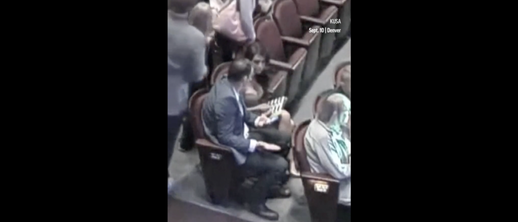 Lauren Boebert surveillance video [Screenshot/Twitter/AP]