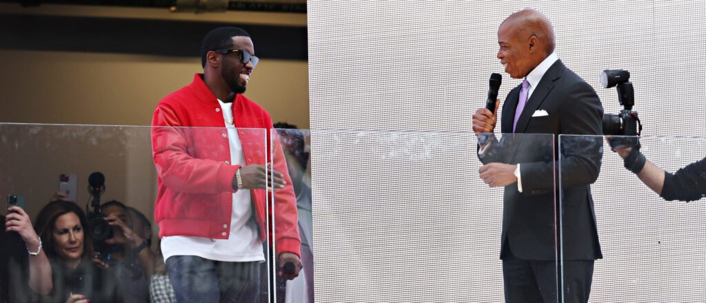 New York City Mayor Presents Sean "Diddy" Combs With Keys To The City