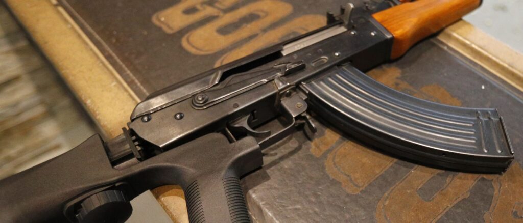 Semi-Automatic Rifles Equipped With Bump Stocks Used At Gun Range