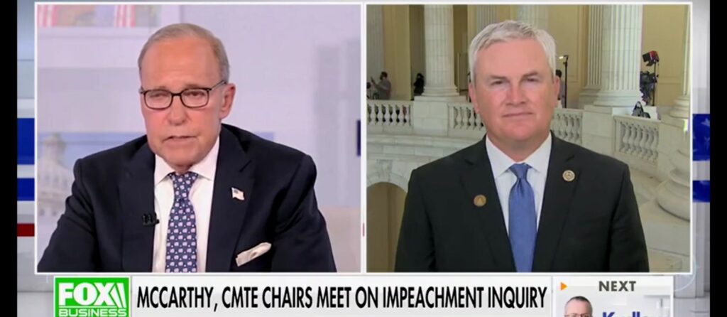 DCNF - Kudlow Comer Impeachment Bidens - Featured