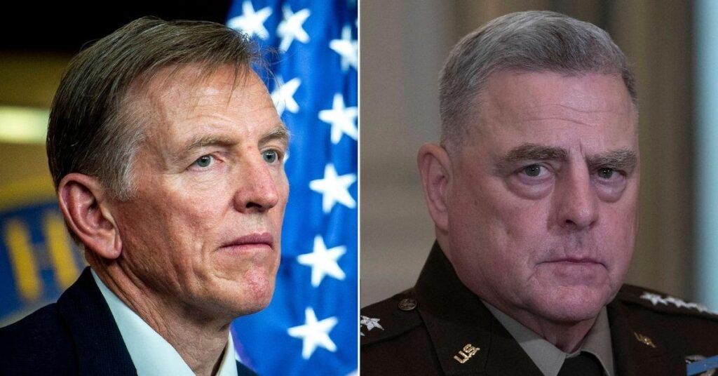 Republican Congressman Calls For General Mark Milley To Be 'Hung'