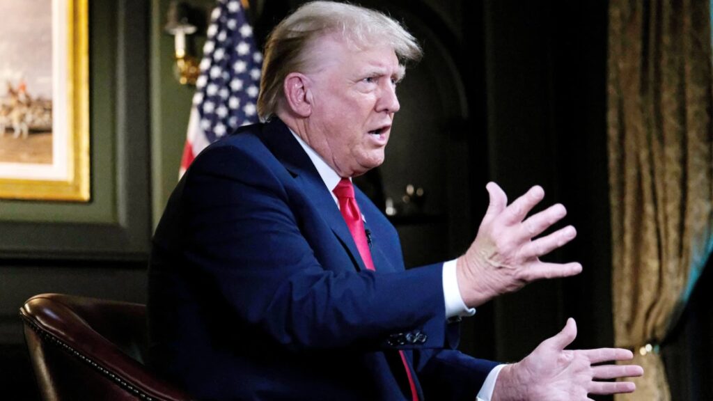 Trump bemoans high interest rates and indicates he might pressure Fed to lower