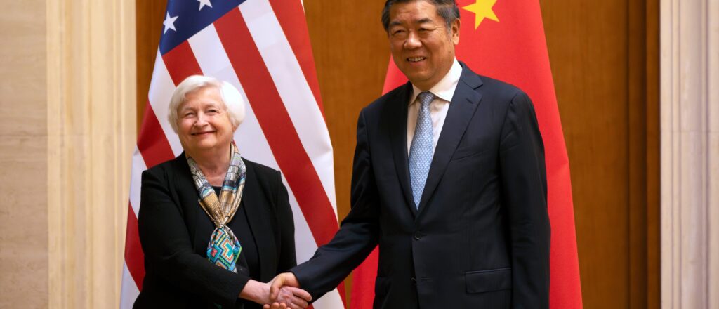 US Treasury Secretary Janet Yellen Visits Beijing
