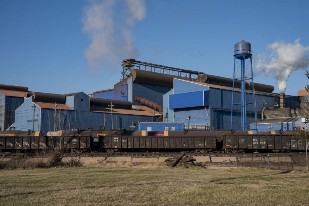 US Steel Blast Furnace ‘Saved’ by Trump Now Idled on UAW Strike