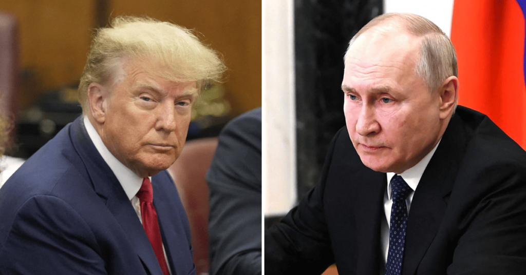 Vladimir Putin Defends Donald Trump Against the 'Rottenness' of US Political System