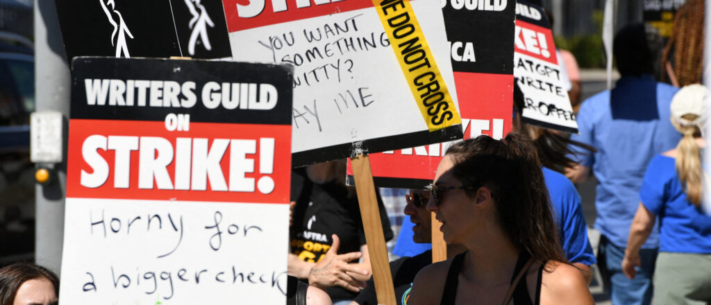 US-ENTERTAINMENT-FILM-TELEVISION-STRIKE