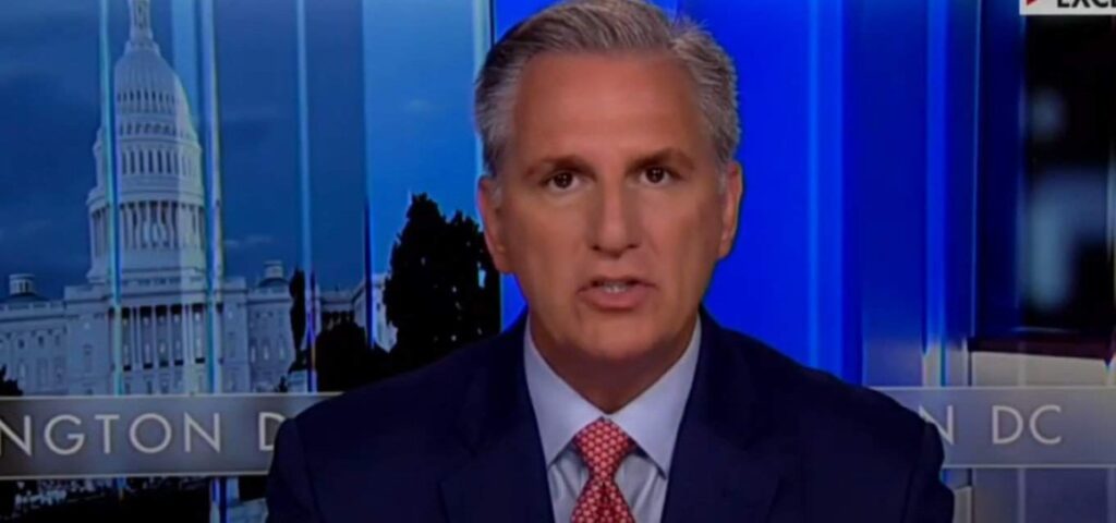 Kevin McCarthy claims Democrats created inflation on Fox News
