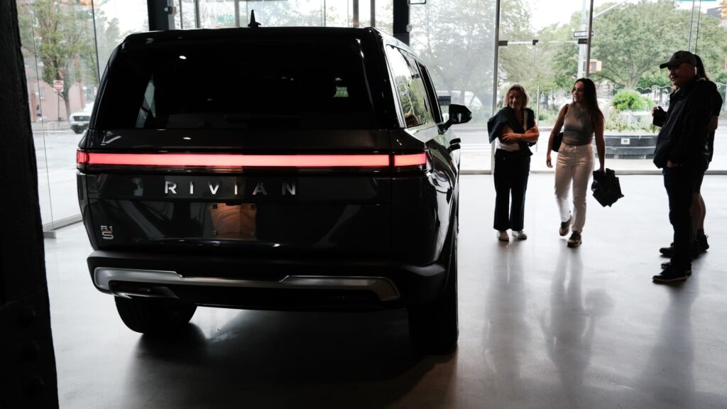 Stocks making biggest moves premarket: Rivian, Clorox, Vestis, Chevron