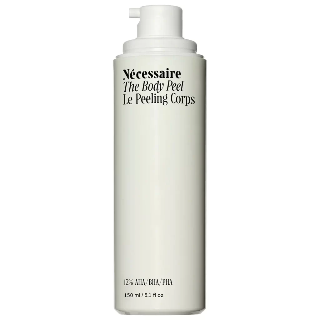 The Nécessaire Body Peel Softens and Zaps Zits