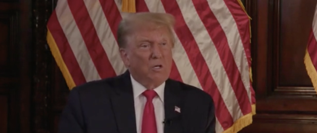 Trump talks gender ideology in military, sports Public/Grabien/RealAmerica