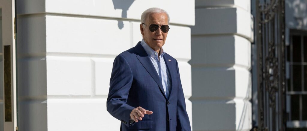 President Biden Departs The White House For Illinois