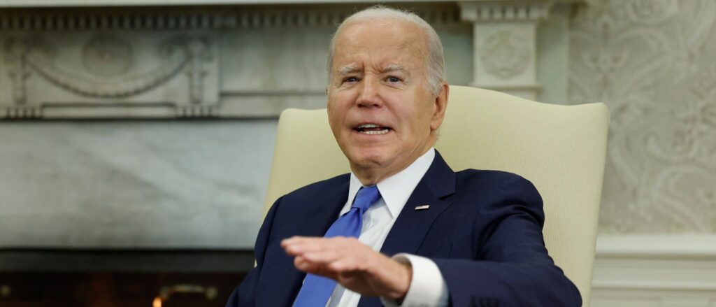 President Biden Meets With Dominican Republic President Luis Abinader In The Oval Office