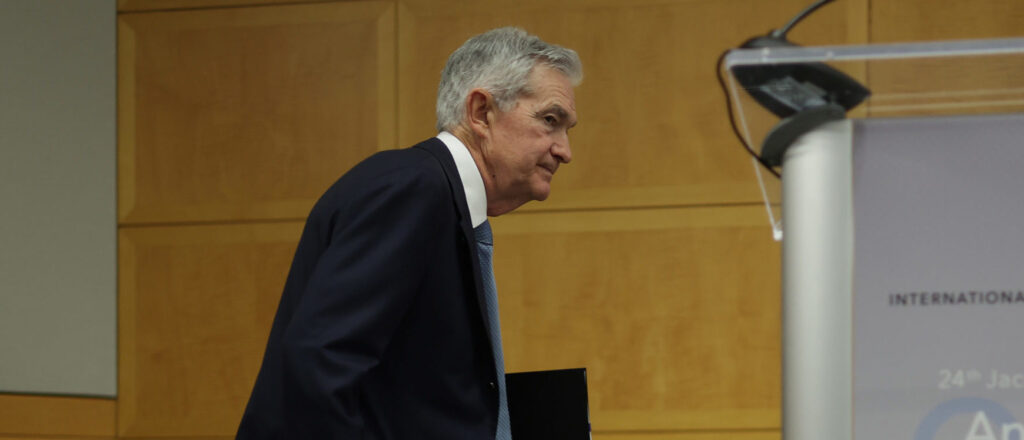 Fed Chair Powell Speaks At IMF