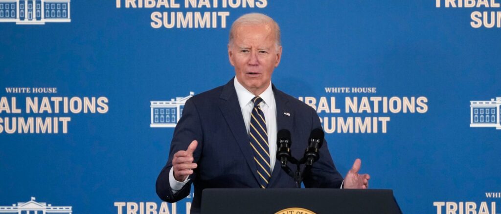 President Biden Speaks At The White House Tribal Nations Summit