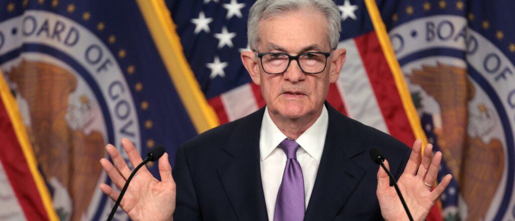 Fed Chair Jerome Powell Holds News Conference Following The Federal Open Market Committee Meeting
