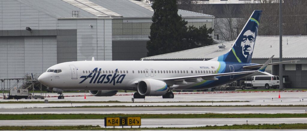 NTSB Continues Investigation Into Midair Fuselage Blowout Of Alaskan Airlines Boeing 737 Max 9