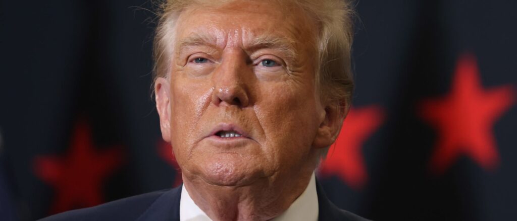 Former President Trump Holds Rally In Waterloo, Iowa