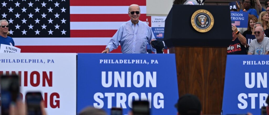 President Biden Delivers Labor Day Remarks In Philadelphia