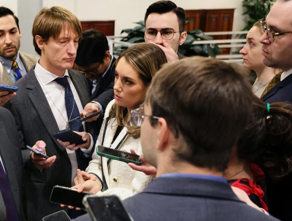 Senators Meet For Their Weekly Policy Luncheons